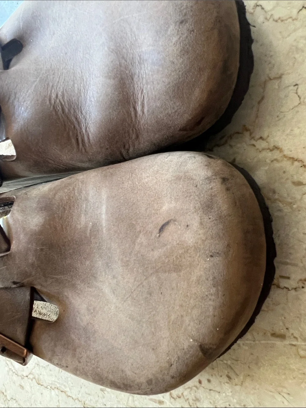 Birkenstock Men’s Brown Leather Boston Clogs